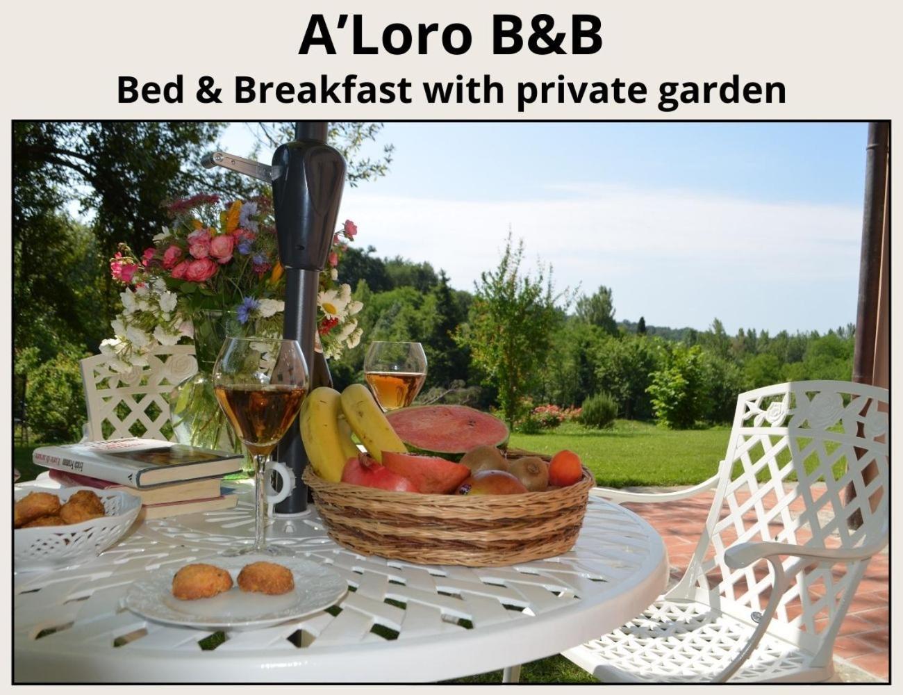 A'Loro B&B แตร์รานูโอวา บราชโชลีนี ภายนอก รูปภาพ